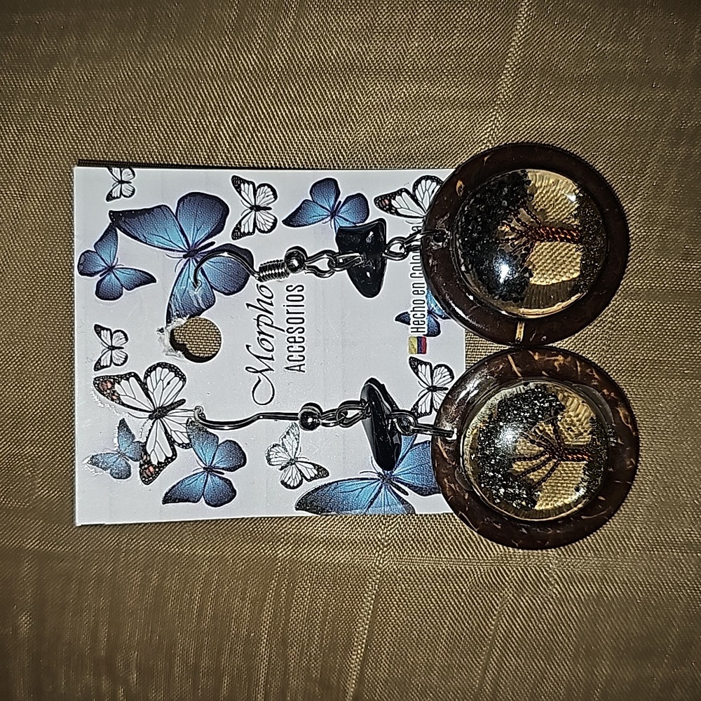 Handmade earrings TREE OF LIFE